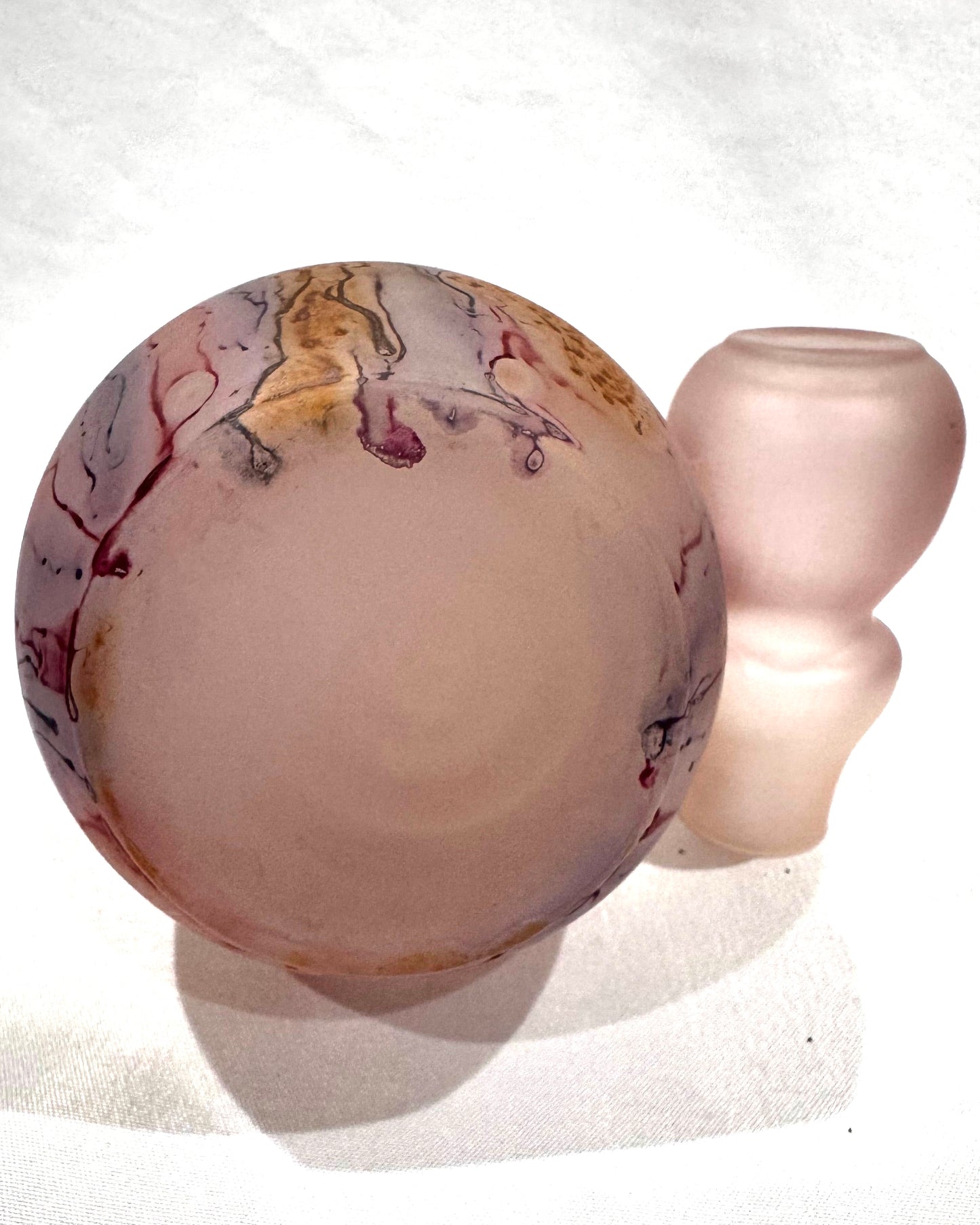 Mottled Art Decanter Set