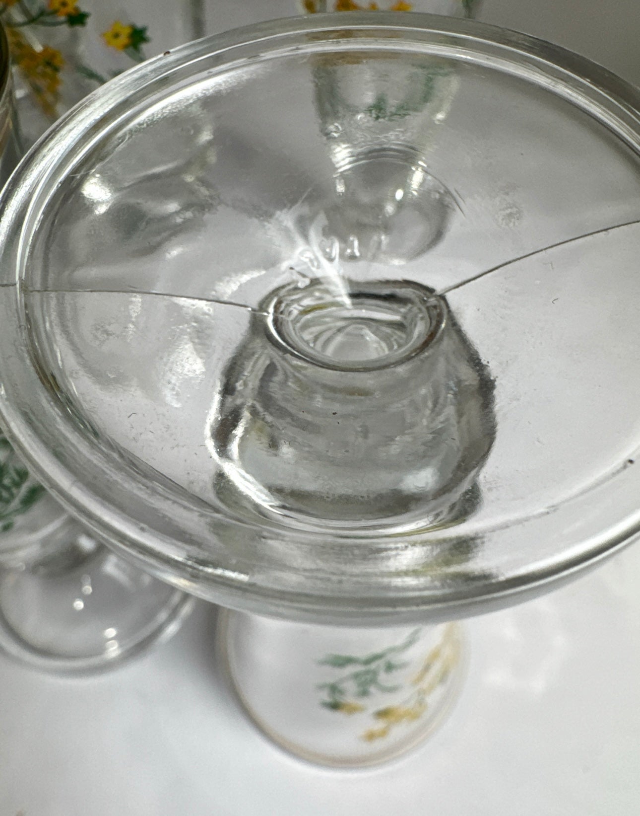 Vtg Floral Cordials (6) CSBH