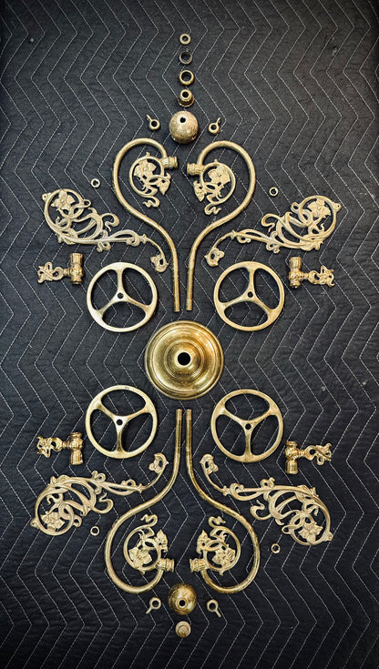 Chandelier refurbished
