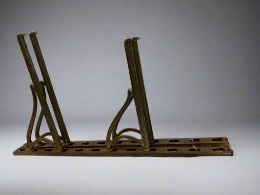 Vtg steel shelve brackets