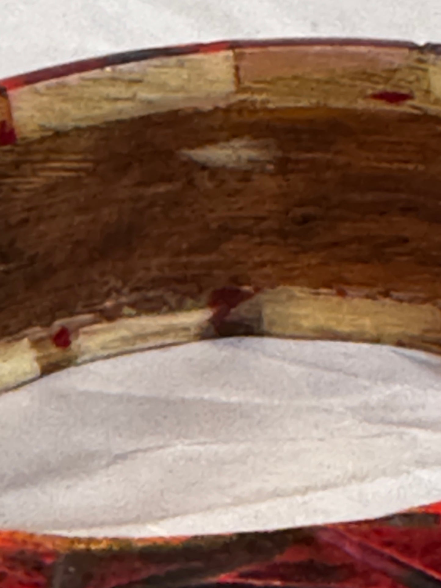 Vtg Cinnabar Style Bangle CSBH