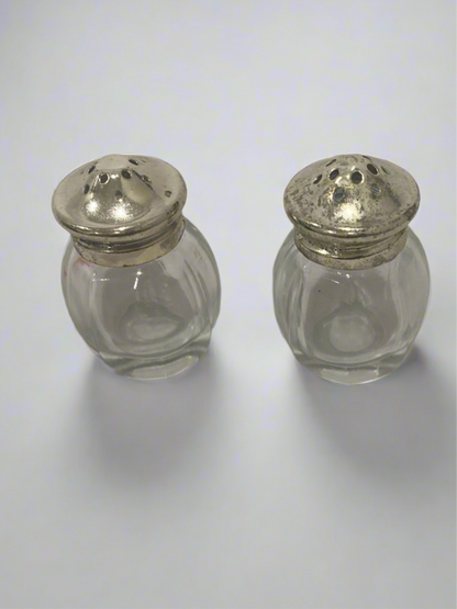 Mini SilverPlate S&P shakers csbh