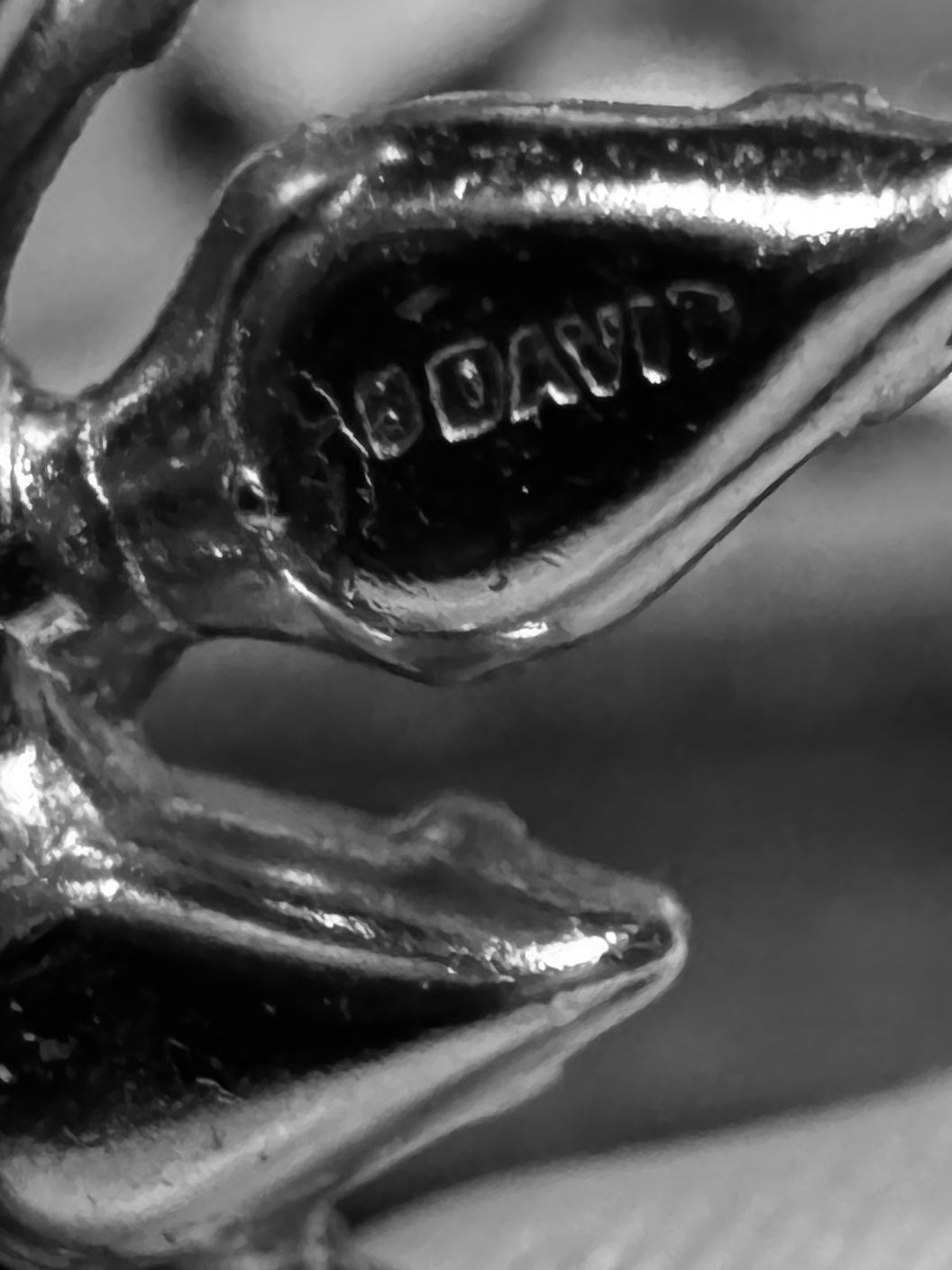 Vtg B. David Crown Brooch CSBH