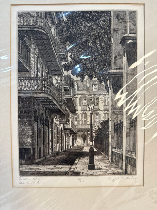 "Pirate's Alley, Old New Orleans" E. Loving