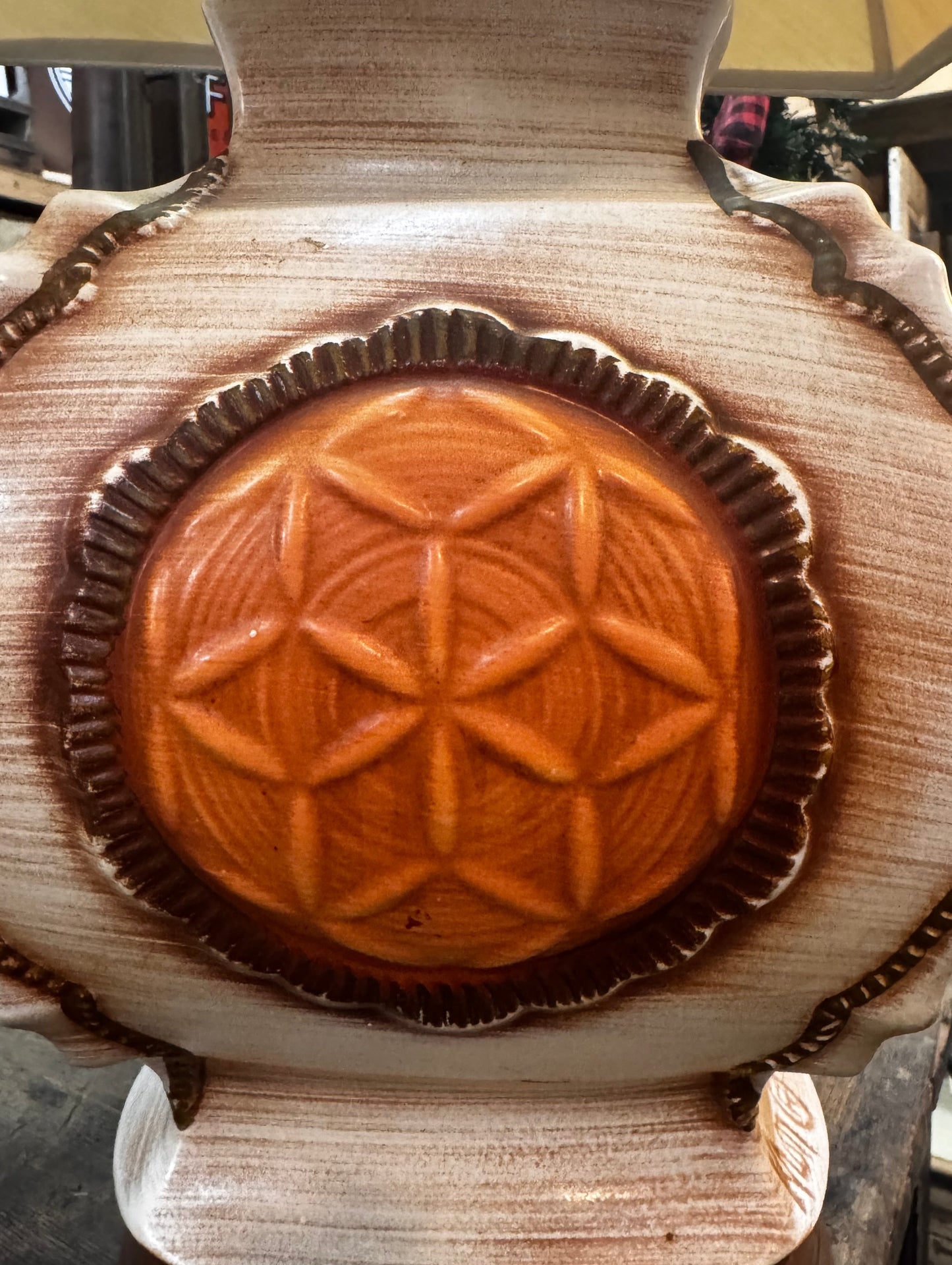 Vtg Texans Kron Lamp CSBH