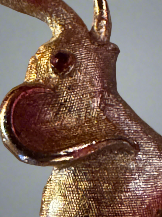 Vtg Trifari Elephant pin csbh