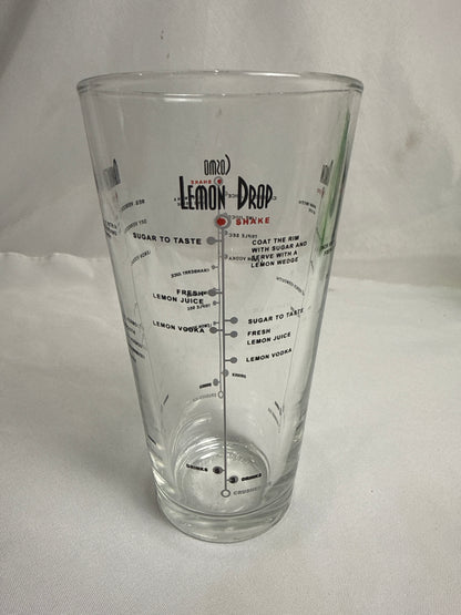 Libbey Cocktail Recipe Mixing Glass