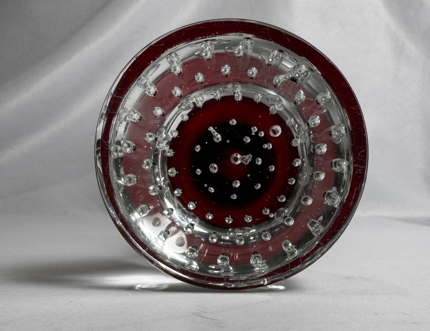 Vtg Red Bud Vase CSBH