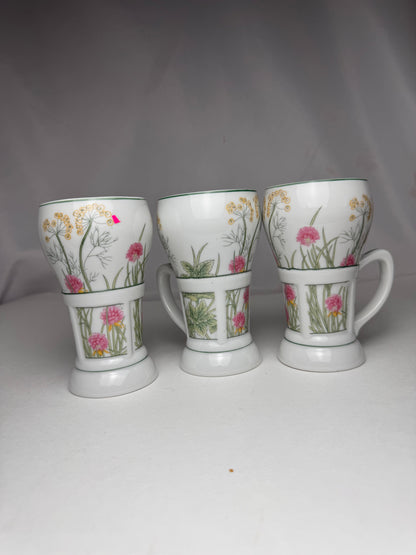 Shafford Herbs & Spices Mugs (3) CSBH