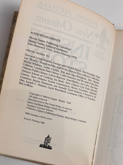Signed (al hirt) Inside Story. CSBH