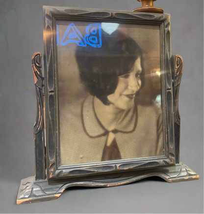 1920s Table Frame & Photo