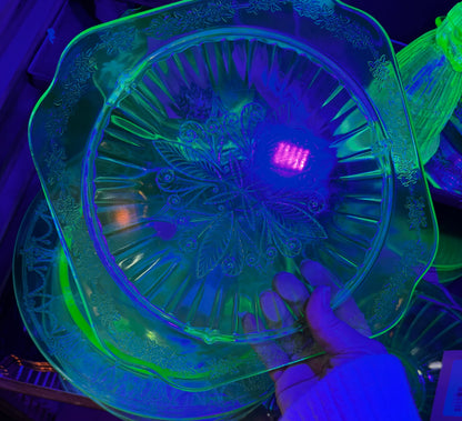 vtg Princess Patten Cakeplate CSBH