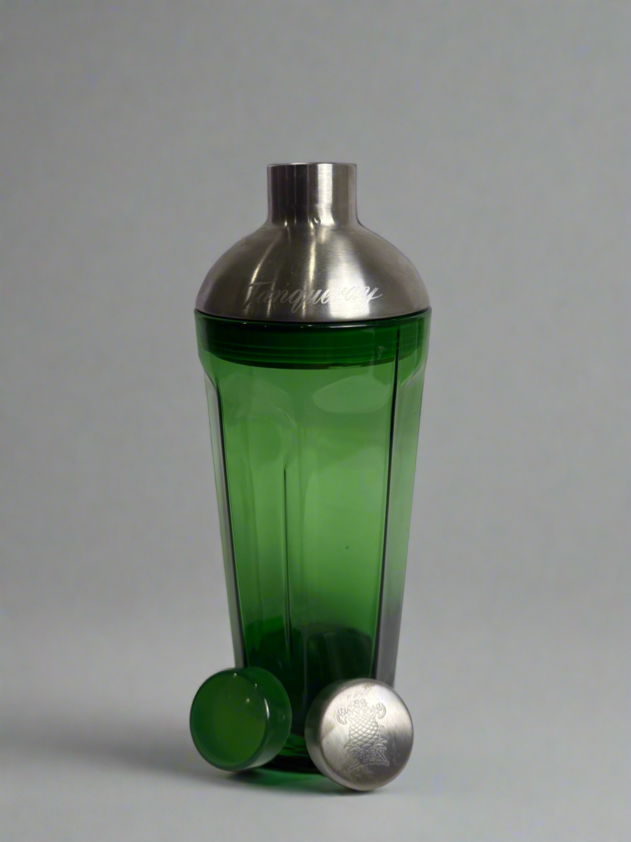 Tanqueray Green Glass Cocktail Shaker