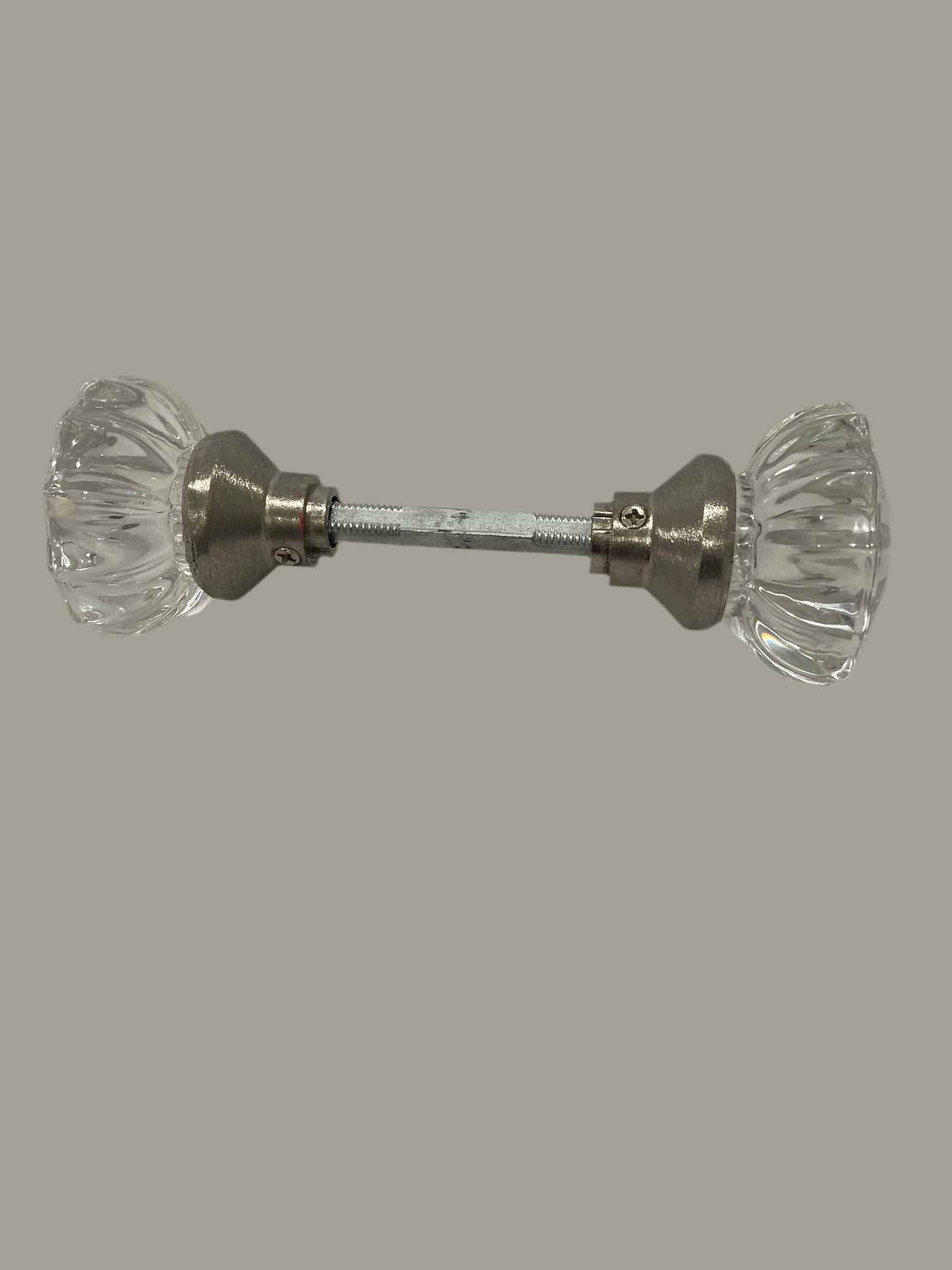Vtg 12 Point Crystal Door Knob