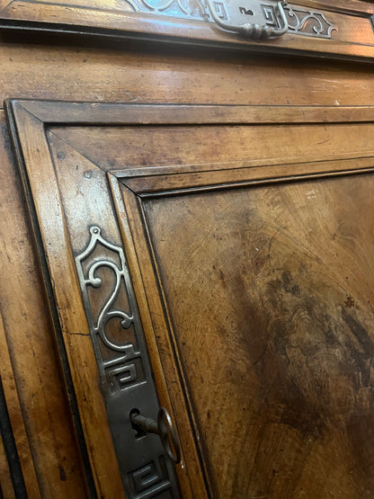 French Louis XV Style Walnut Sideboard, 19th Century