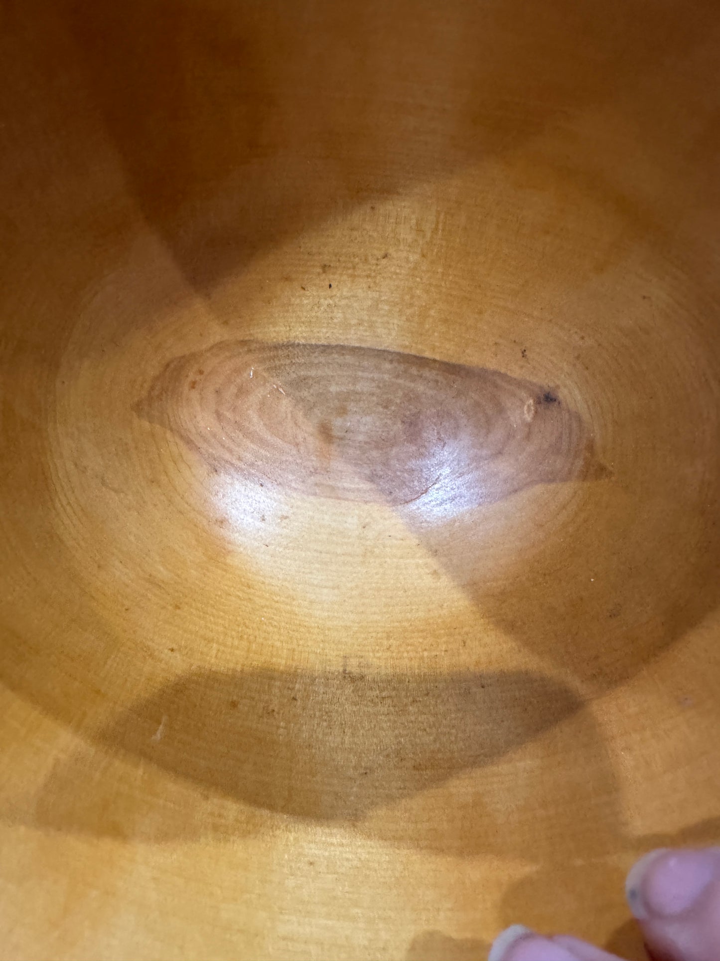 (2)Hand-Turned Birch Wood Bowls by Hawaiian Artist Buz Blum csbh