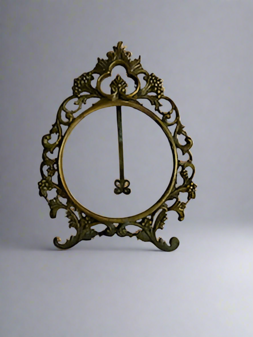 Vintage Brass Ornate Frame