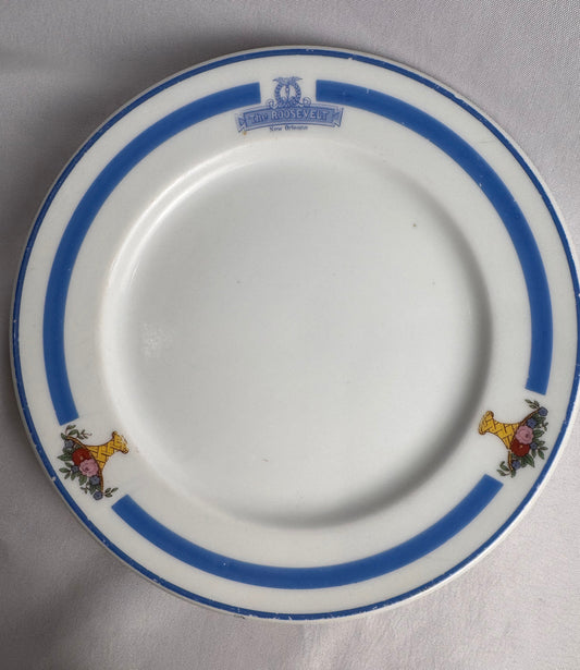 Vtg Roosevelt Plate CSBH