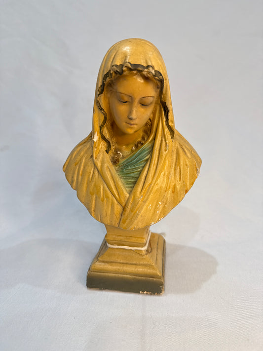 Mother Mary Chalkware Bust csbh