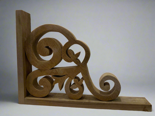Wooden bracket