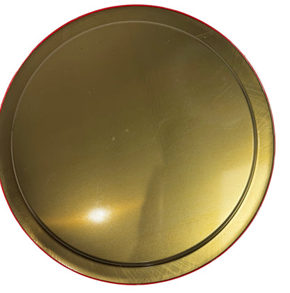 Vtg Metal Christmas Tray CSBH