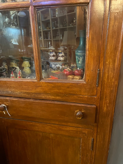 Vintage Corner Cabinet