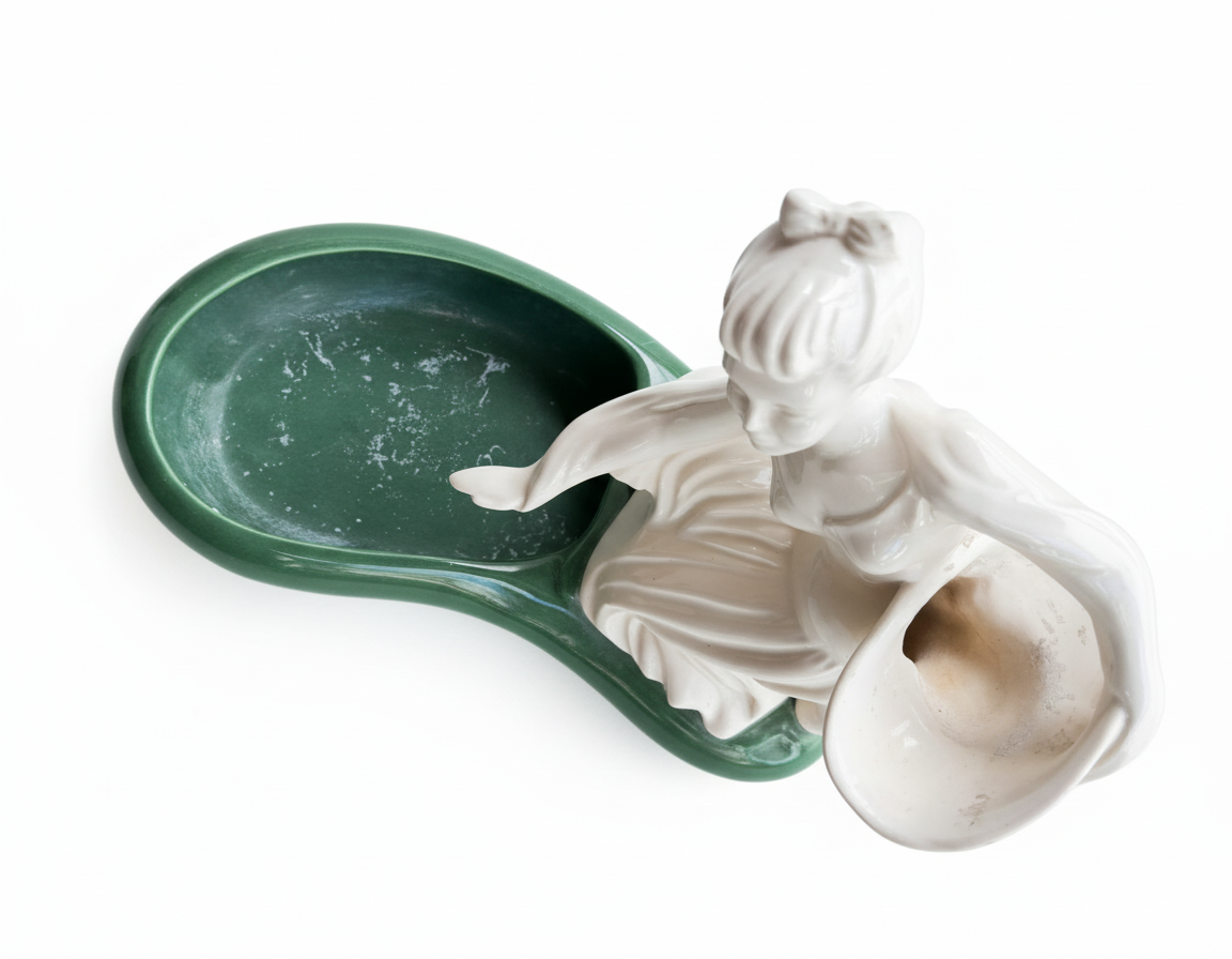 Vtg Figural Planter CSBH