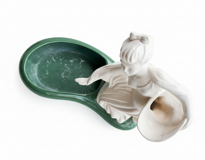 Vtg Figural Planter CSBH