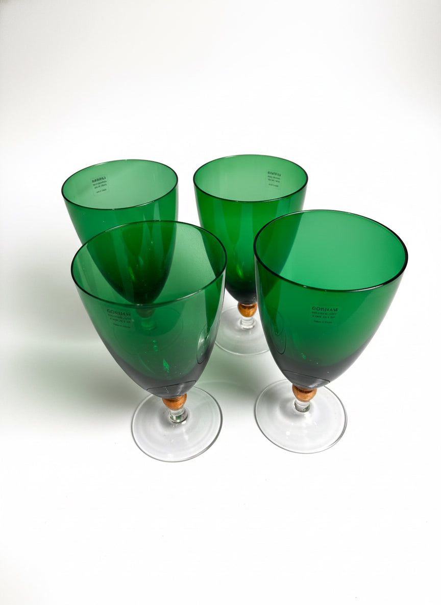 Gorham Green Crystal Set CSBH