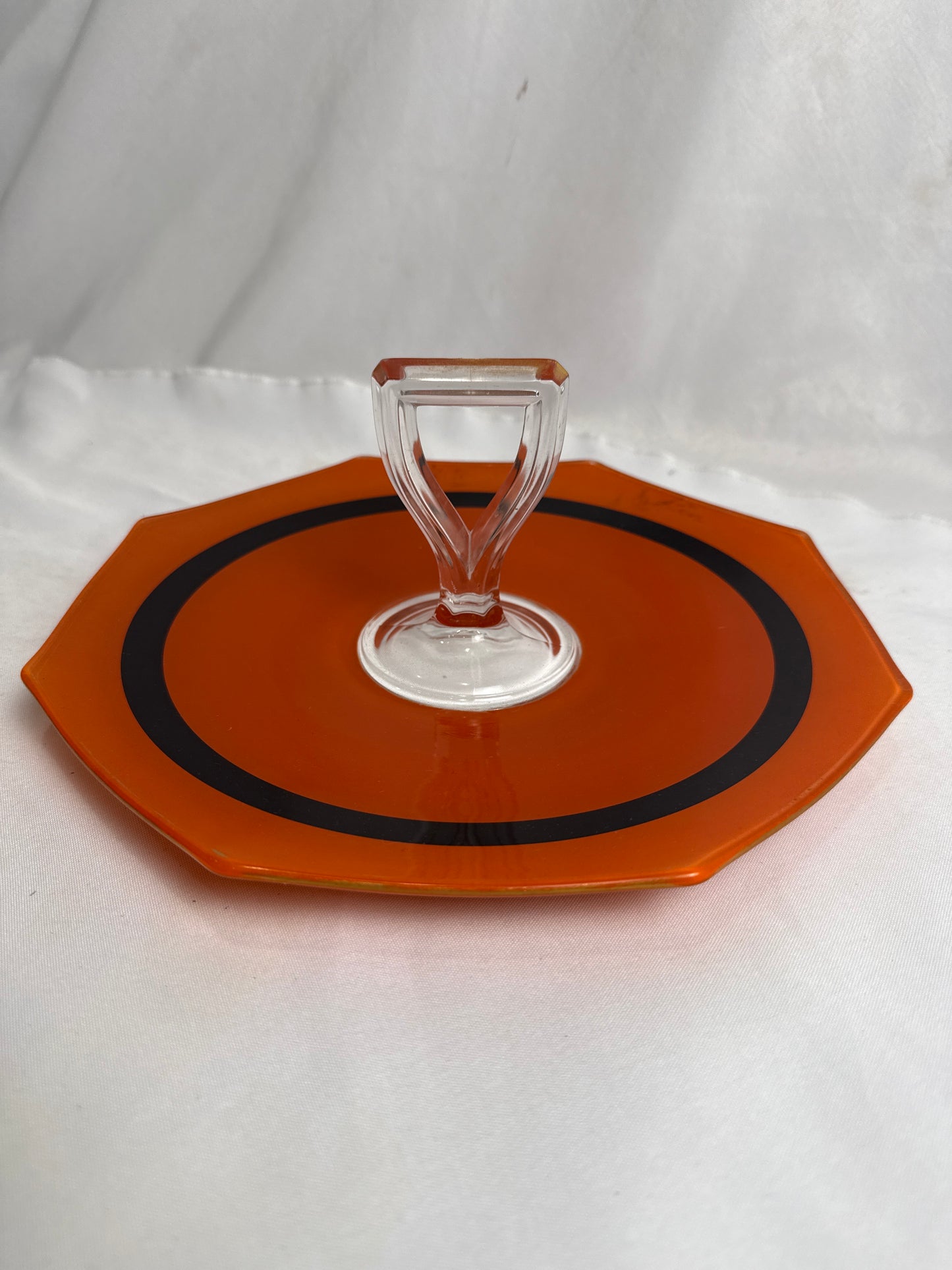 Art Deco Glass Tray CSBH