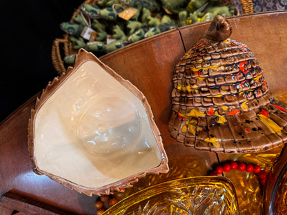 Vtg Turkey Lidded Dish CSBH