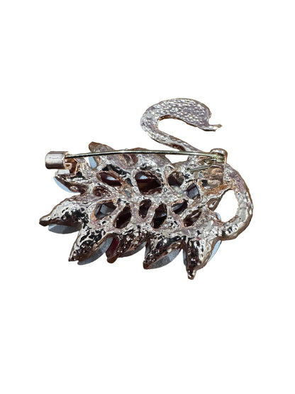 Betsey Johnson Swan Brooch CSBH