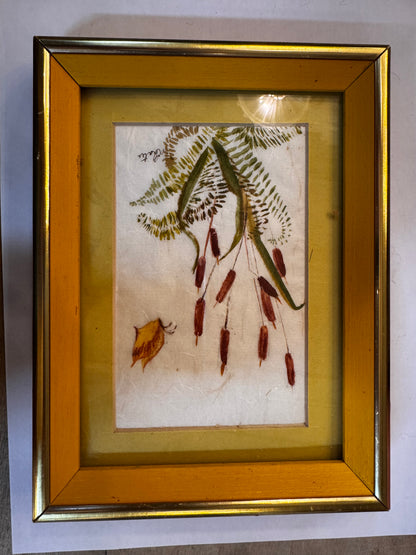 Watercolor. Cattails. CSBH