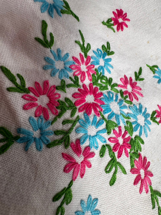 Floral Emb Table Runner CSBH