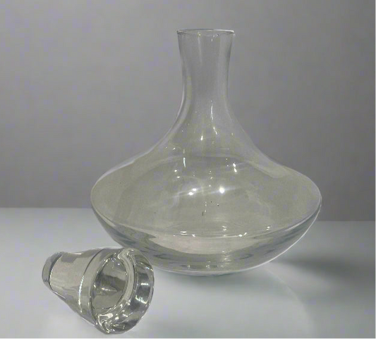 Glass Ship Decanter