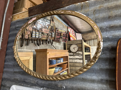 Vintage Oval Mirror