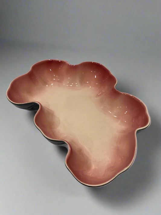 Pink Console Pond Bowl pottery