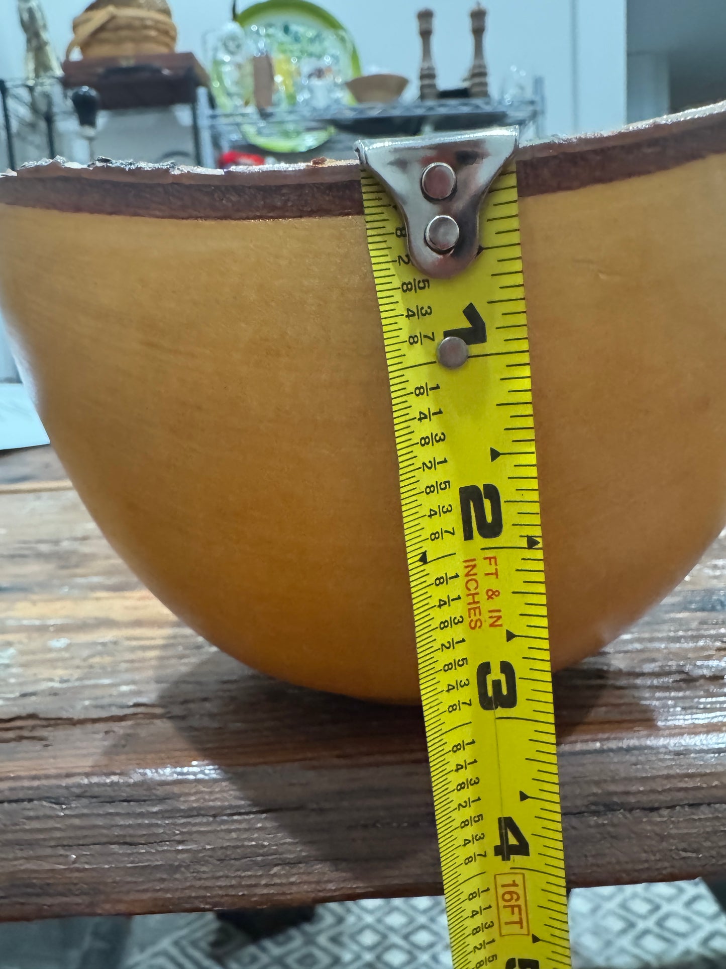 (2)Hand-Turned Birch Wood Bowls by Hawaiian Artist Buz Blum csbh