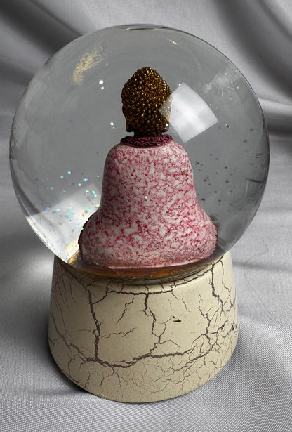 Buddha Music Snow Globe CSBH