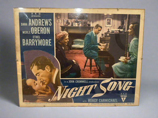 CSRR Poster 1947 “Night Song”