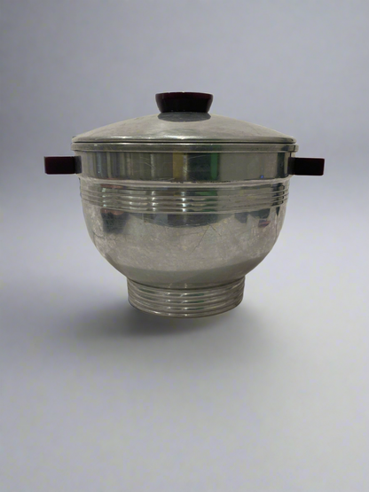 Vtg Bakelite handles and knob ice bucket