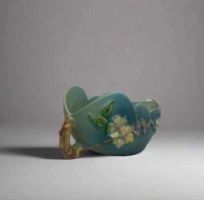 Roseville Pottery Apple Blossom Console Bowl