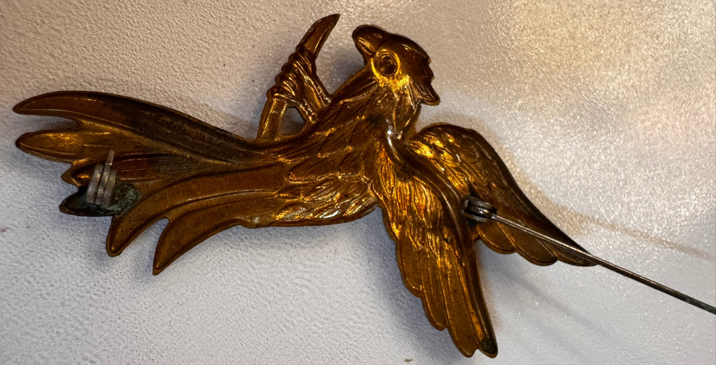 Vtg Bird Pin CSBH