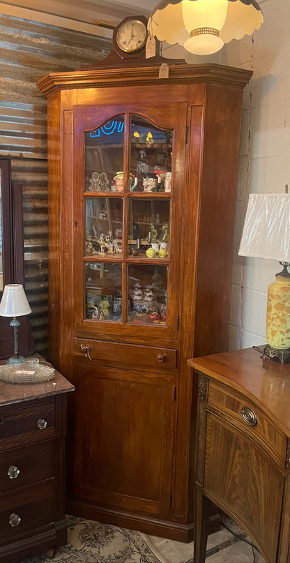 Vintage Corner Cabinet