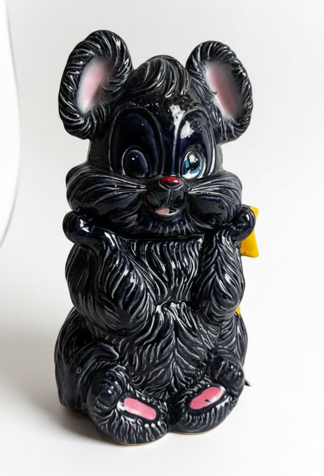 Kitty Mouse Cookie Jar CSBH