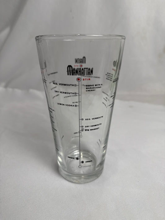 Libbey Cocktail Recipe Mixing Glass