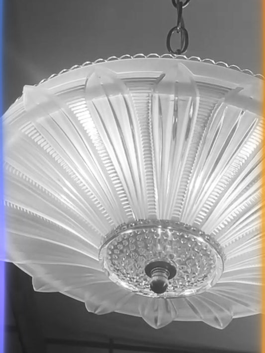 Chandelier Sunflower-Patterned