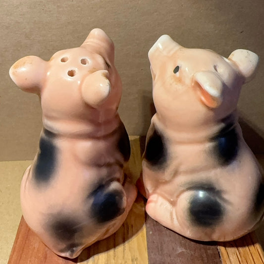 Vtg Pig Salt & Pepper csbh