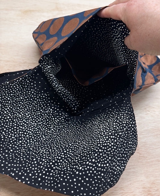 Copper Circles Bag by Gerlaine