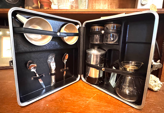 Vtg coffee travel kit csbh